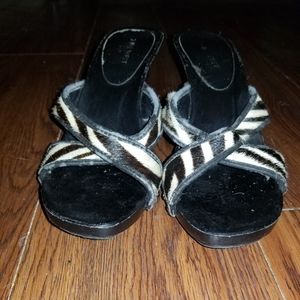 Nine West Zebra Heels